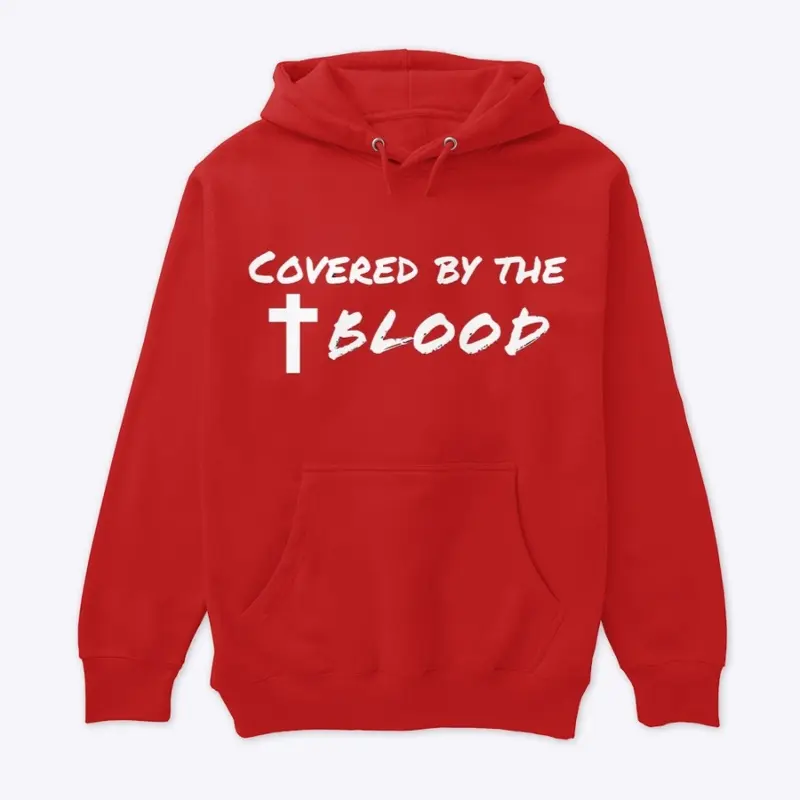 Covered by the BLOOD sweatshirt RED