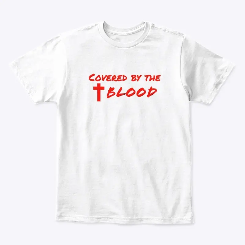 Covered by the BLOOD kids tee