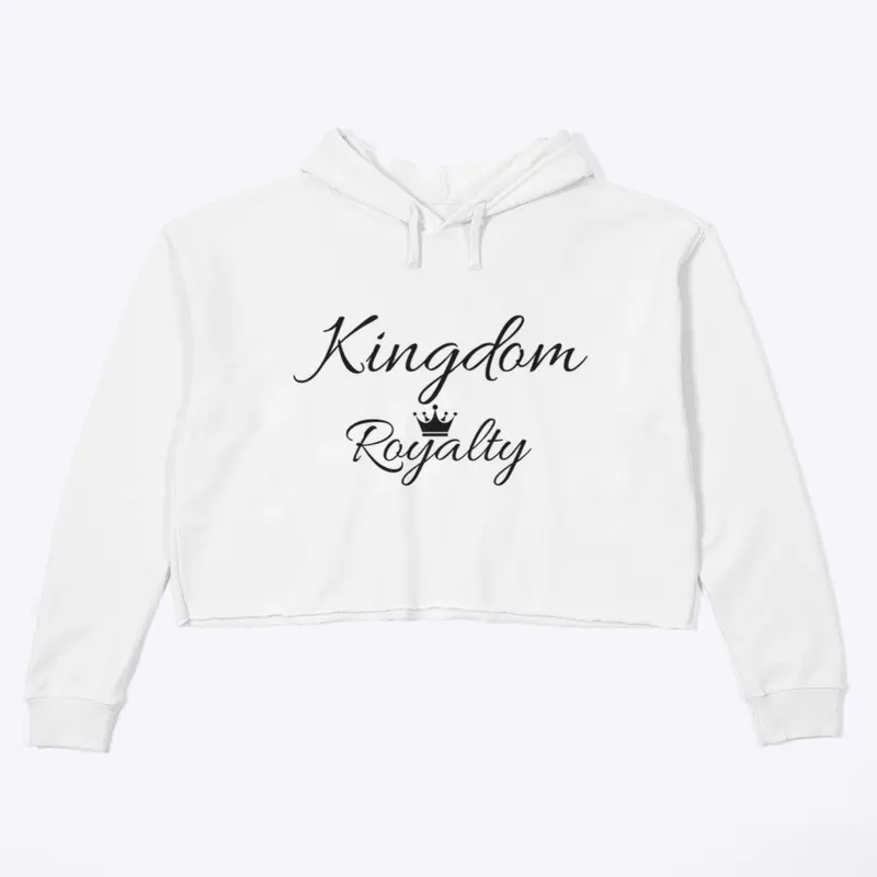 Kingdom Royalty crop sweatshirt