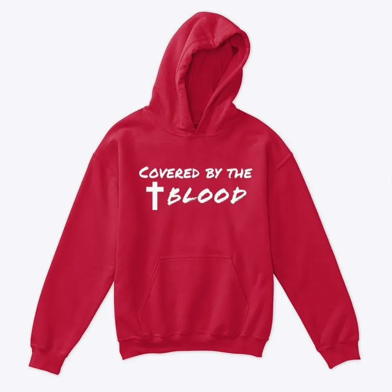 Covered by the BLOOD sweatshirt RED