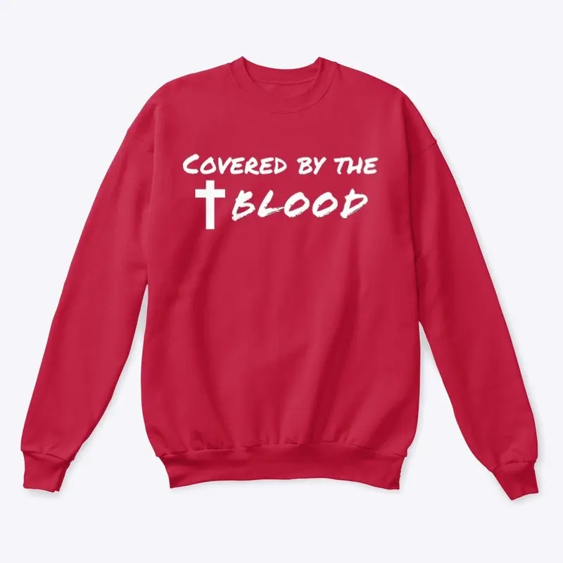 Covered by the BLOOD crewneck RED