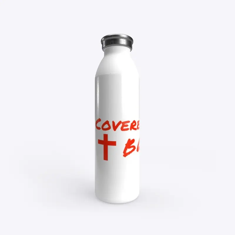 Covered by the BLOOD Stainless bottle